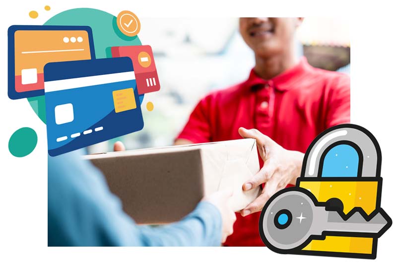 postman delivers track 24 parcel